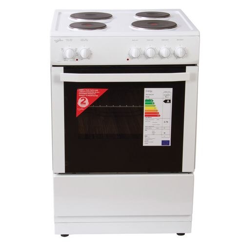 Statesman Electric Cooker Single Cavity NAPIER60EW 2000W 61L White