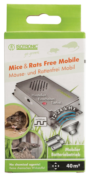 ISOTRONIC Mouse and Rat Repellent 12 - 24 kHz