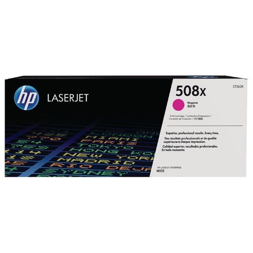 HP 508X Original Toner Cartridge CF363XC Magenta