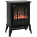 Homcom Electric Freestanding Fireplace with LED Flame Effect