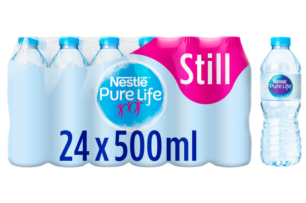 Nestle Pure Life Still Spring Water 24 Bottles of 0.5 L