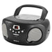 Groov-e Portable Cd Radio Boombox GVPS733/BE Black