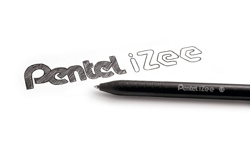 Pentel iZee BX470-A Ballpoint Pen Black Medium 0.5 mm Refillable