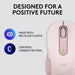 Logitech Wireless Mouse M650 Pink 910-006237