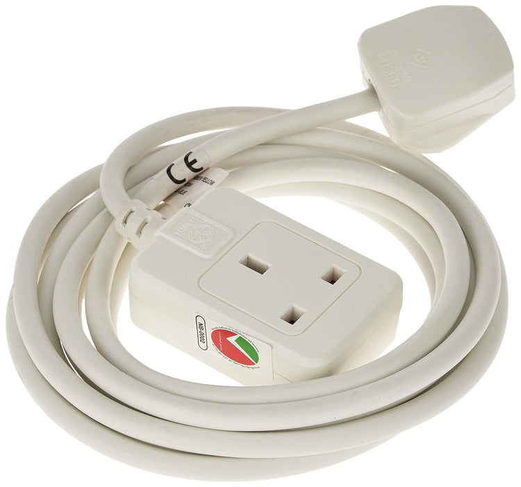 brennenstuhl Extension Cable White 3m