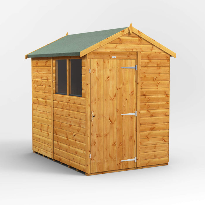 Power Garden Shed 75PA Golden Brown 7x5