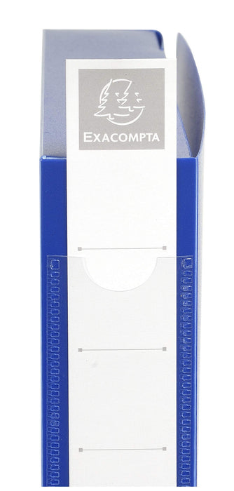 Exacompta Transfer Files 54632E A4 Blue Polypropylene 2.5 x 24 x 3.3 cm Pack of 10