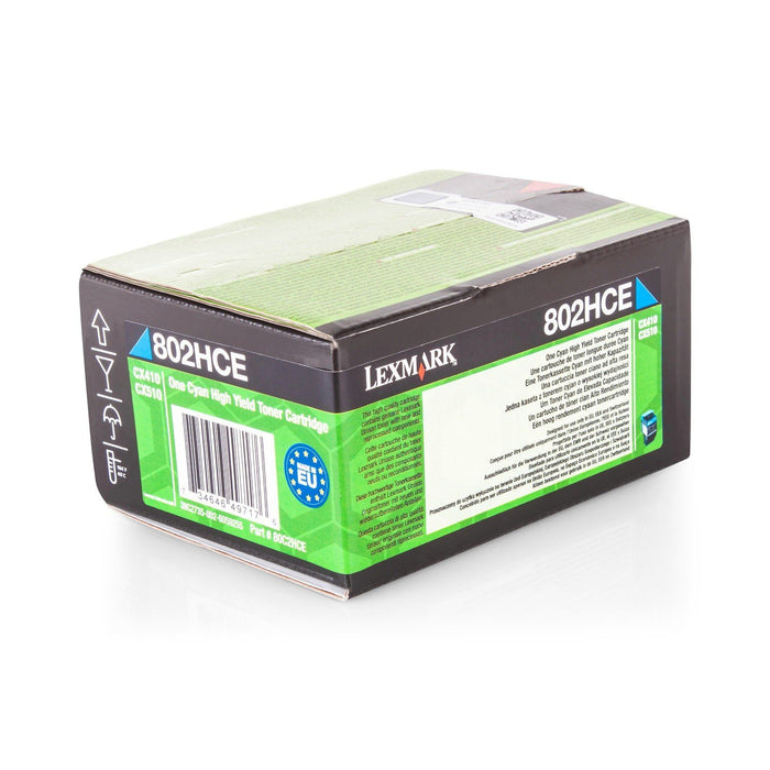 Lexmark Original Toner Cartridge 80C2HCE Cyan