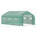 OutSunny Polytunnel Greenhouse 4.47 (L) x 3 (W) x 2 (H) m