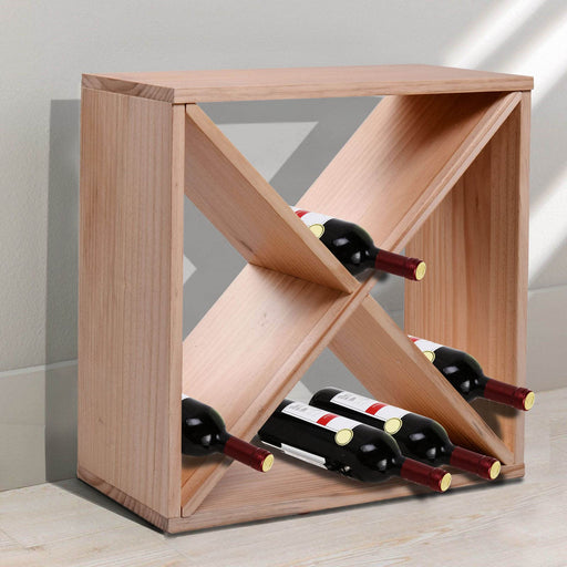 HOMCOM Wine Rack for 24 Bottles