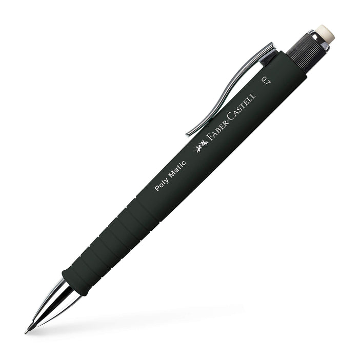 Faber-Castell Mechanical Pencil 96084000 Poly Matic 0.7 mm Black