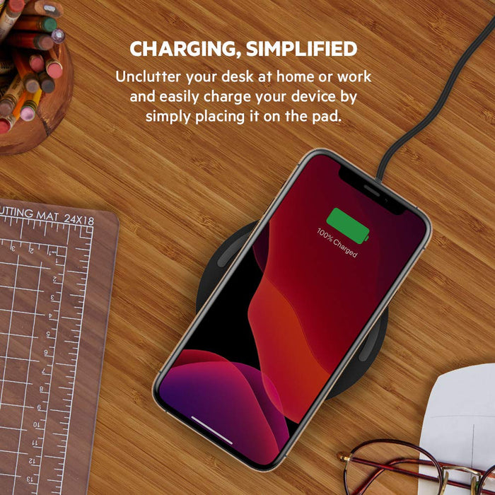 Belkin Wireless Charging Pad with USB-C Cable Black