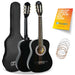 3rd Avenue Classical Guitar 1/2 Size Black Set