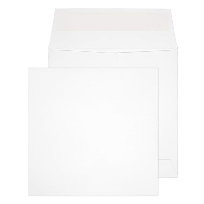 Purely Packaging Premium Optima CD Envelope Peel and Seal 165 x 165 mm 210 gsm Ultra White Pack of 250