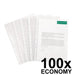 Exacompta Punched Pockets A4 Transparent 40 Microns PP (Polypropylene) Top Opening 5111E Pack of 1000