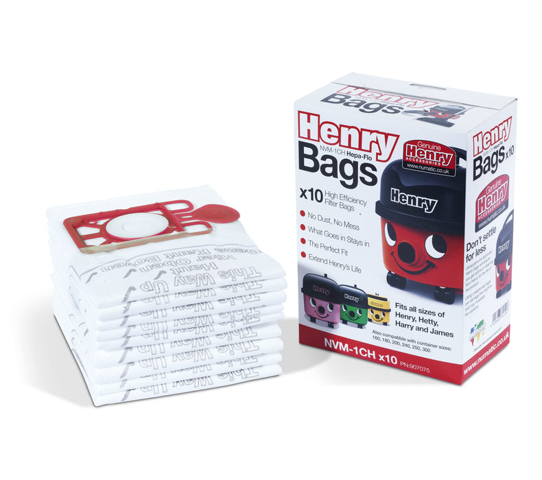 Numatic Dust Bags NVM-1CH Pack of 10