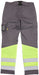 BLÅKLÄDER Trousers 15641811 Cotton, PL (Polyester) Mid Grey, Yellow Size 49S