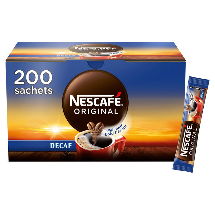 NESCAFÃ‰ Original Instant Coffee Sachets Decaffeinated 1.8 g Pack of 200