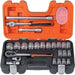 S240 Socket Set of 24 Metric 1.2in Drive