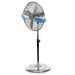 igenix Pedestal Fan DF1660 55 W Metal 16 inch Grey 1 Speed Settings 45 x 40 x 120 cm