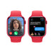 Apple Watch Series 9 (GPS) - (PRODUCT) RED - 45 mm - red aluminium - smart watch with sport band - fluoroelastomer - red - band size: M/L - 64 GB - Wi-Fi, UWB, Bluetooth - 38.7 g