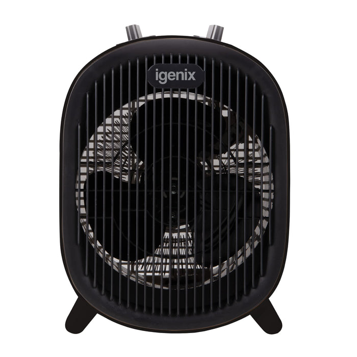 igenix Heater IG9022 Black 1 Speed Setting 12 x 26 x 19 cm