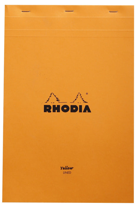 Rhodia A4 Legal Pad Yellow 80 gsm 80 Sheets