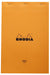 Rhodia A4 Legal Pad Yellow 80 gsm 80 Sheets