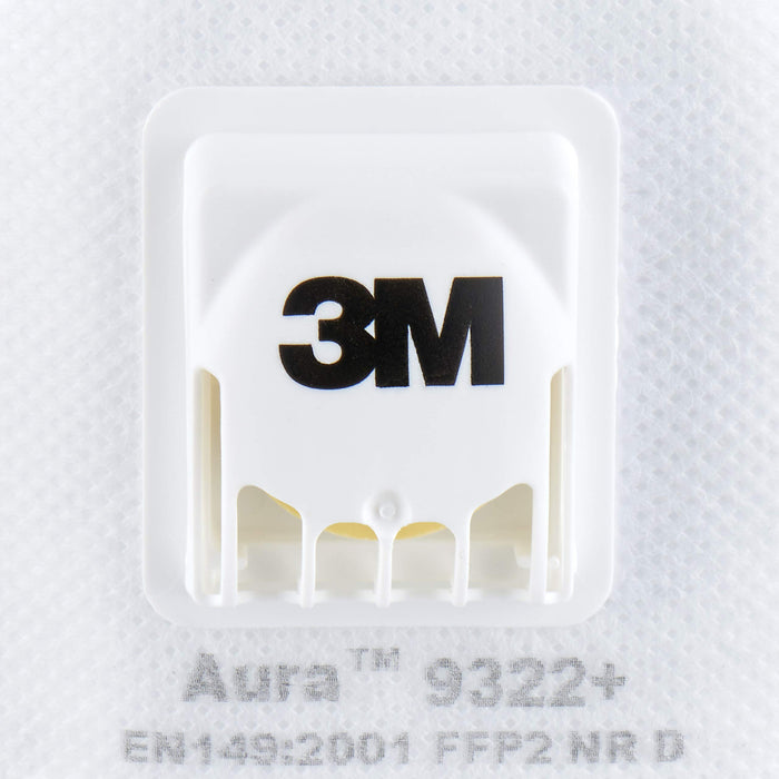 3M Respirator White Pack of 2