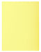 Exacompta Super Square Cut Folder A4 Canary Yellow Cardboard 160 gsm Pack of 500