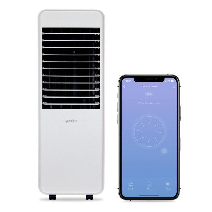 igenix Air Cooler IGFD7010WIFI White 27 x 26.4 x 77.7 cm 10 L Remote Control