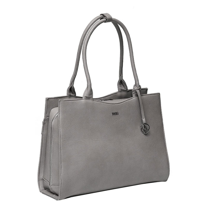 SOCHA Laptop Bag 15.6 " Synthetic Leather Grey 44 x 13 x 31.5 cm