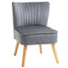 HOMCOM Accent Chair 833-811V70GY Grey