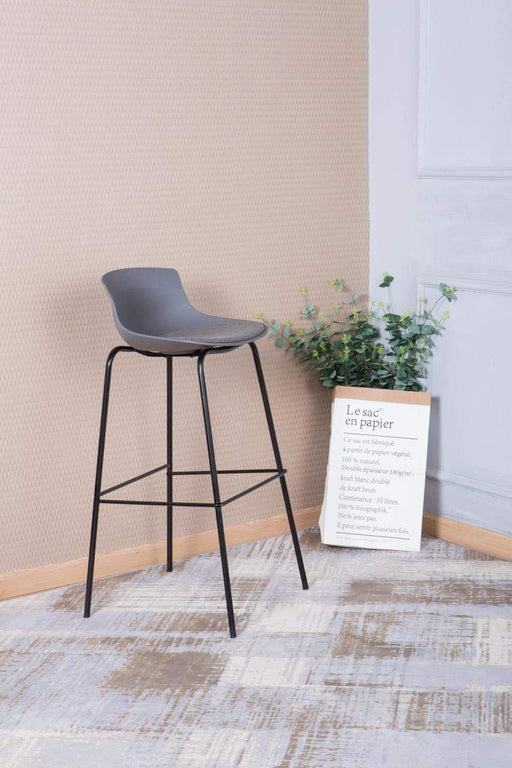 Alphason Bar Stool Helena Grey 210 x 400 mm