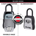 MASTERLOCK Combination Padlock 5400EURD Vinyl Coated