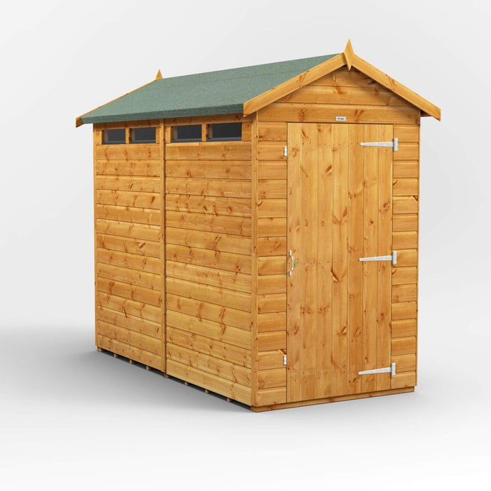 Power Garden Shed 84PASS Golden Brown 8x4