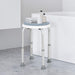 HOMCOM Swivel Seat Bath Shower Stool Home Assistance