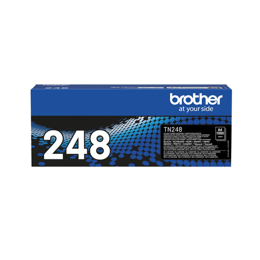 Brother TN-248BK - Black - original - box - toner cartridge - for P/N: DCPL3520CDWE, DCPL3527CDWZW1, DCPL3555CDWRE1, HLL3220CWRE1, MFCL3740CDWE