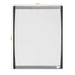 Nobo Small Wall Mountable Magnetic Whiteboard 1903779 Lacquered Steel Arched Frame 280 x 335 mm White