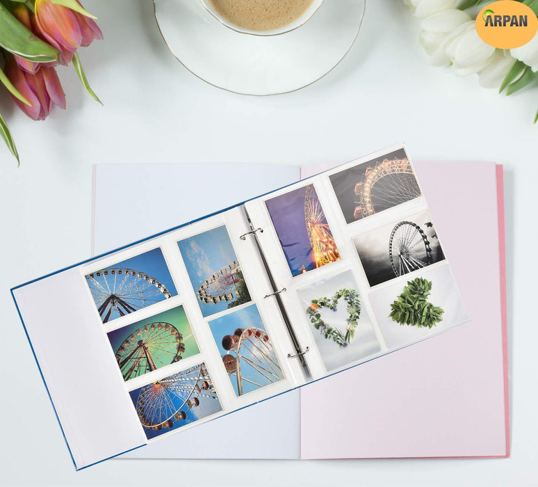 ARPAN Photo Album AL-9573 500 6X4'' Pictures Blue