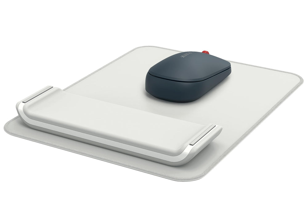 Leitz Mouse Mat with Height Adjustable Wrist Rest Light Grey - 65170085