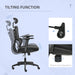 Vinsetto Office Chair 921-513V70BK Black 65 (W) x 65.5 (D) x 110.5 (H) mm