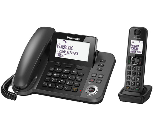 Panasonic KX-TGF320E Digital Cordless Answering System Metallic Black