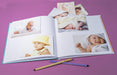 Exacompta Carte de Jeu Photo Album Hardback Paper 24.7 x 24.7 x 1.7 cm Pink, Blue