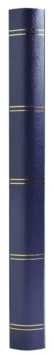 Stamp Album Faux Leather Cover Blue 48 pages