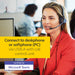 Jabra BIZ 2300 USB MS Mono - Headset - on-ear - wired - USB - Certified for Skype for Business