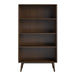 Novogratz Bookcase 1686801COMNUK Walnut 800.1 (W) x 298.4 (D) x 1,390 (H) mm