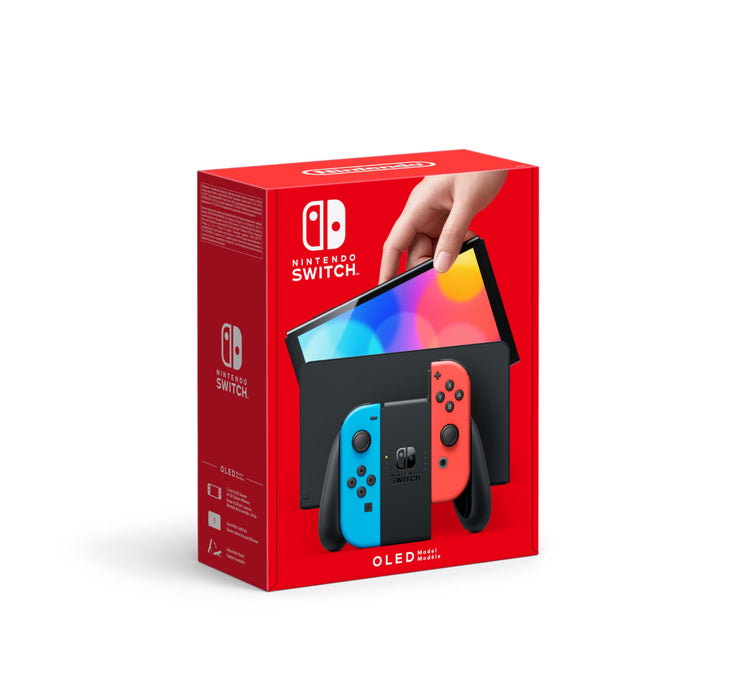 Nintendo Switch (OLED Model) Neon Blue/Neon Red