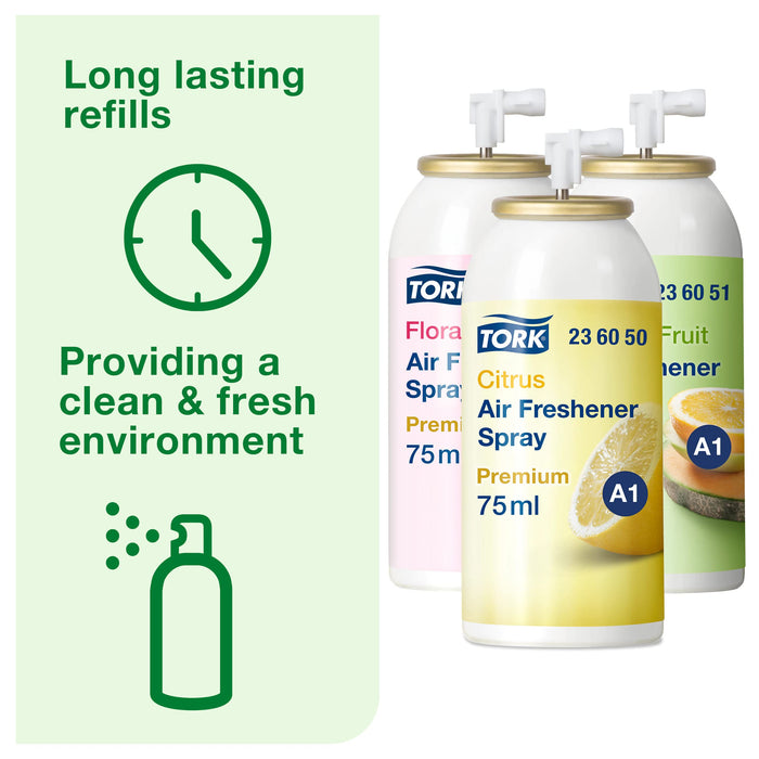 Tork A1 Air Freshener Refill A1 Premium 75ml Pack of 12