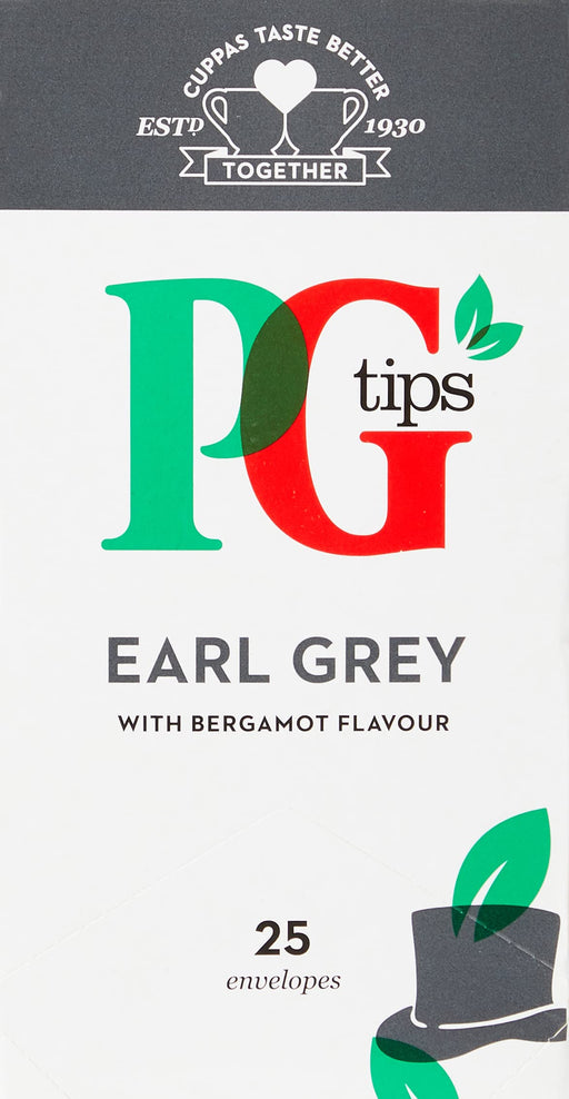 PG tips Earl Grey Tea Bags Pack of 25